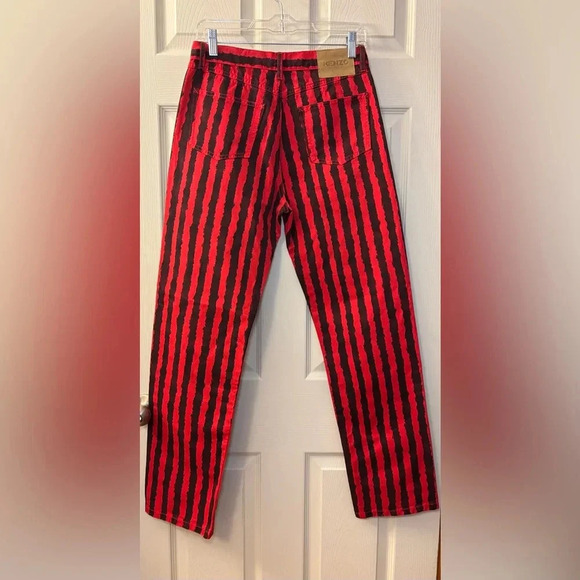 Kenzo Printed Straight Leg Jeans - Picture 5 of 7